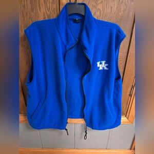 UK fleece vest